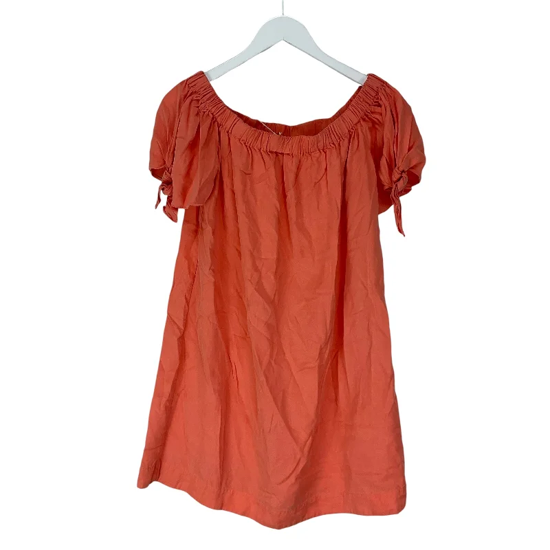 Dress Casual Short By Clothes Mentor In Orange, Size: M