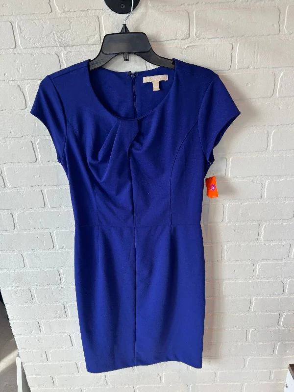 Dress Work By Banana Republic In Blue, Size: S