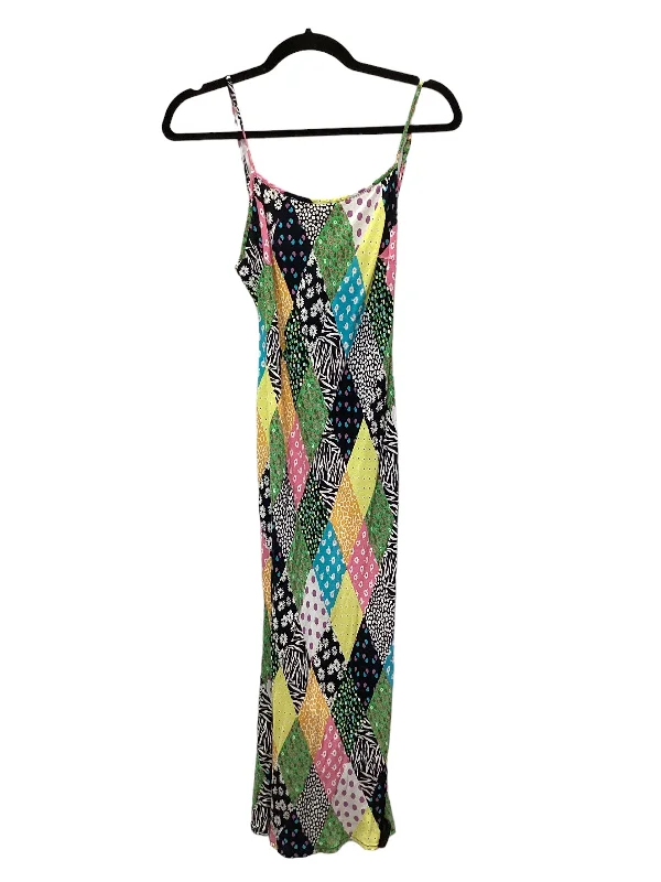 Multi-colored Dress Casual Maxi Cmc, Size Xs