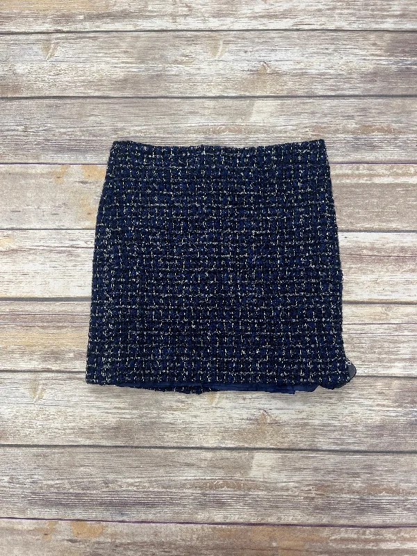 Blue Skirt Mini & Short J. Crew, Size 00