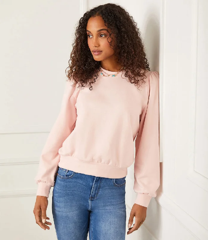 Puff Sleeve Sweatshirt