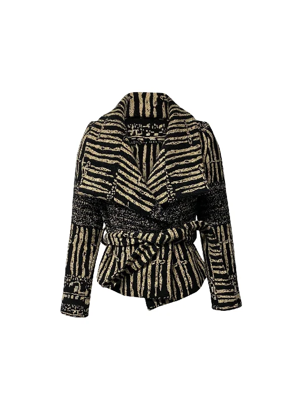 Iro Aska Embroidered Jacket in Multicolor Cotton