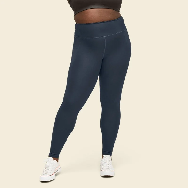 High Rise Compressive Legging (Midnight)