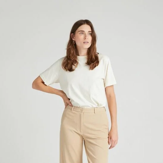 Rustic Wide Leg Trousers (Natural)