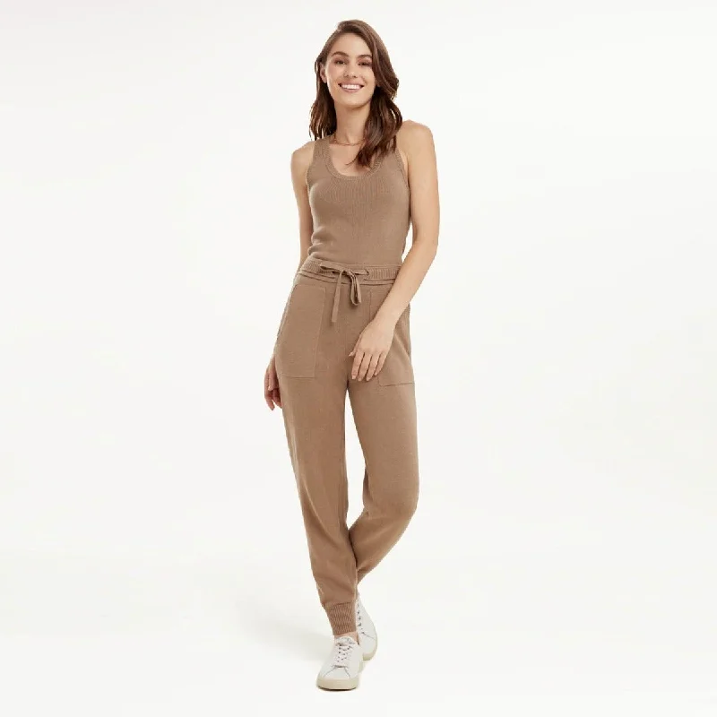 Talia Sweater Jogger (Toast)