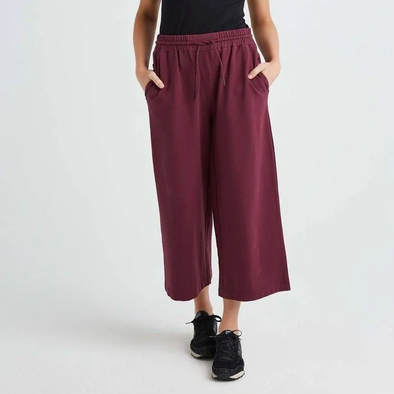 Terry Wide Leg Pant (Fig)