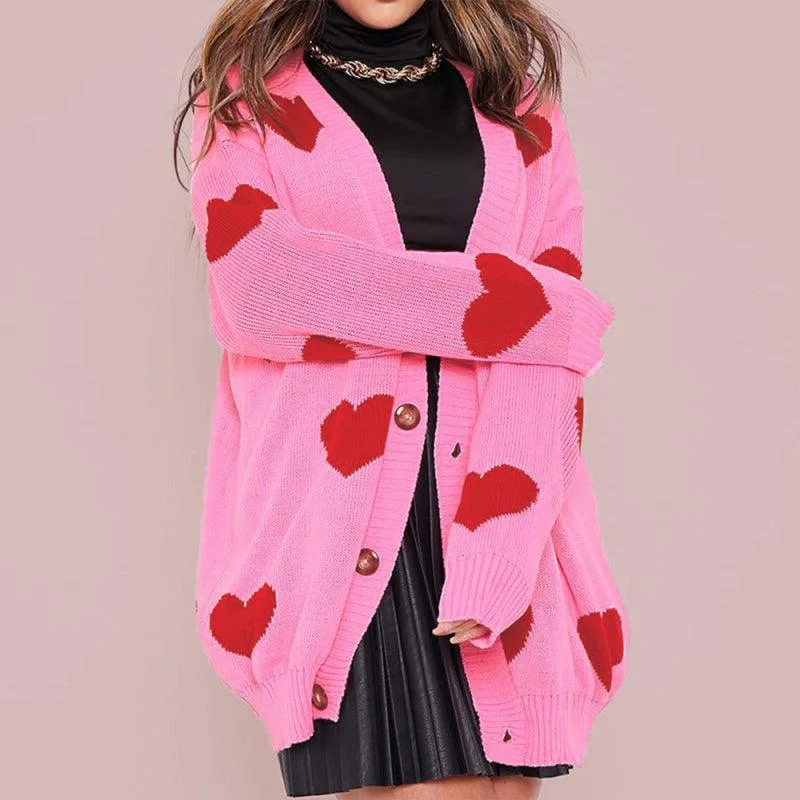 Love Knitted  Women Cardigan Sweater